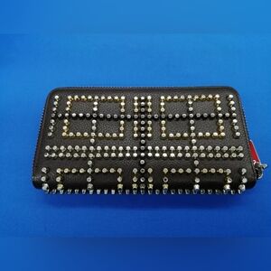 Christian Louboutin Panettone Studded Long Wallet